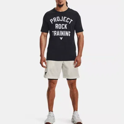 Under Armour Project Rock Training T-shirt 'black'