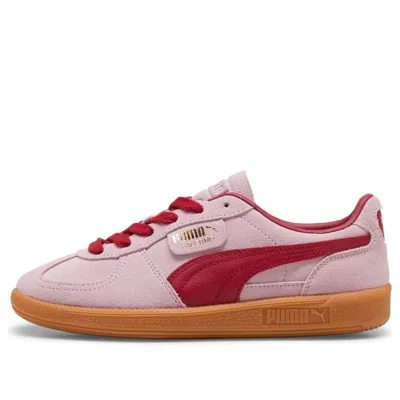Puma Palermo Sneakers In Rose Mauve-dark Crimson