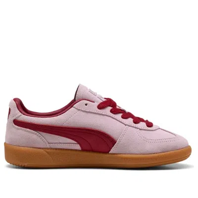 Puma Palermo Sneakers In Rose Mauve-dark Crimson