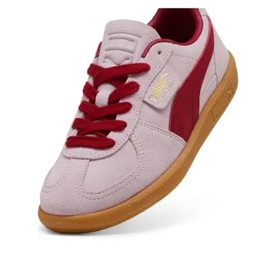Puma Palermo Sneakers In Rose Mauve-dark Crimson