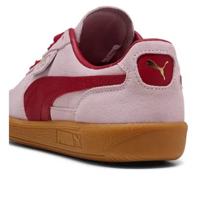 Puma Palermo Sneakers In Rose Mauve-dark Crimson