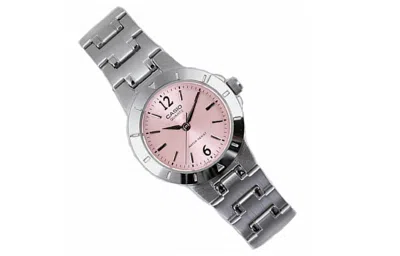 Casio Quartz Waterproof Silver Analog In Metallic