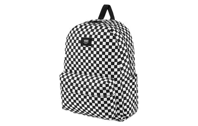 Vans Old Skool H2o Check Backpack 'black White' In Multi