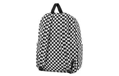 Vans Old Skool H2o Check Backpack 'black White' In Multi