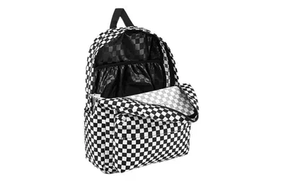 Vans Old Skool H2o Check Backpack 'black White' In Multi