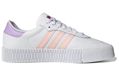 Adidas Originals (wmns) Adidas Sambarose 'white Pink Purple'