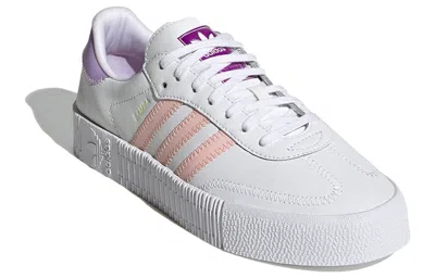 Adidas Originals (wmns) Adidas Sambarose 'white Pink Purple'
