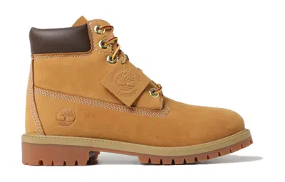 Timberland Premium Waterproof Leather Work Boots In Wheat Nubuck