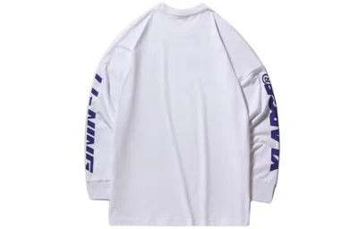 Li-ning X Xlarge Crossover Logo Printing Pullover 'white'