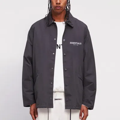 Essentials Fear Of God Ss21 Coach Jacket Black | ModeSens