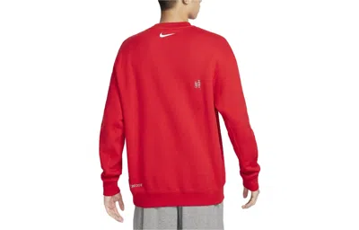 Nike Knit Sweatshirt In Red