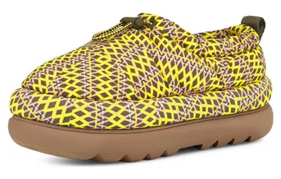 Ugg (wmns)  Maxi Heritage Braid Clog 'burnt Olive' In Yellow