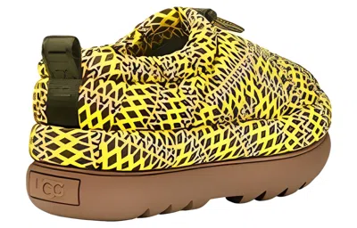 Ugg (wmns)  Maxi Heritage Braid Clog 'burnt Olive' In Yellow