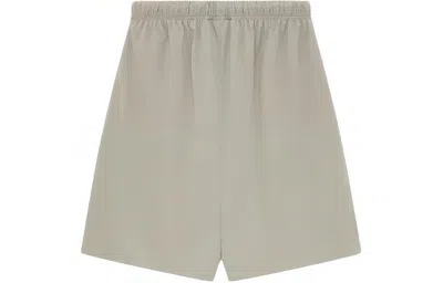 Essentials Fear Of God  Ss24 Nyon Relaxed Shorts 'seal' In Multi