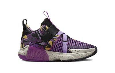 Nike (ps)  Lebron Witness 7 Se 'lakers Graffiti' In Purple