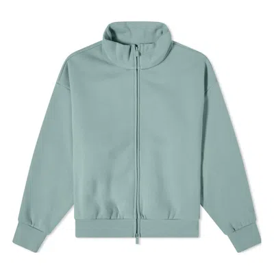 Essentials (wmns) Fear Of God  Ss24 Fullzip Jacket 'sycamore' In Blue