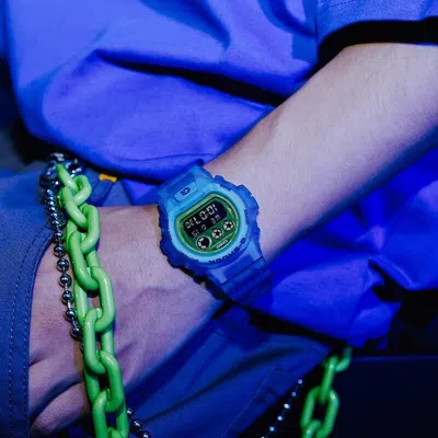 Casio G-shock Digital 'light Blue'