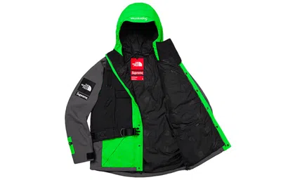 Supreme X The North Face Ss20 Week 3 Vest Interchange Jacket Unisex Green In Multi