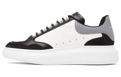 Alexander Mcqueen Colour-block Low-top Sneakers 'white Grey Black' In Multi