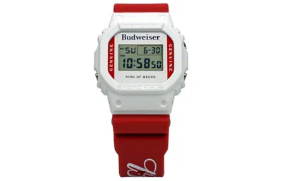 Casio G-shock Digital 'red White'