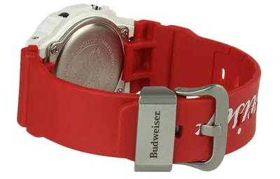 Casio G-shock Digital 'red White'