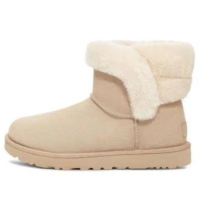 Ugg (wmns)  Saniya Mini Suede Classic Boot 'sawdust' In Neutral