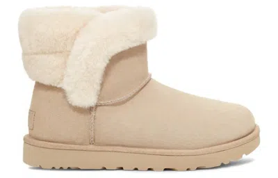Ugg (wmns)  Saniya Mini Suede Classic Boot 'sawdust' In Neutral