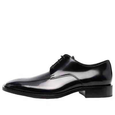 Balenciaga Lace Up Business Dress Shoes In Black