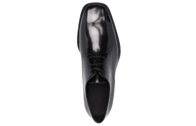 Balenciaga Lace Up Business Dress Shoes In Black