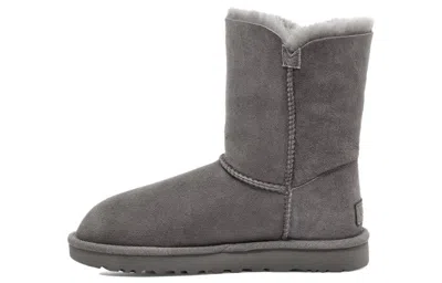 Ugg (wmns)  Bailey Button Ii Boot Fleece Lined Gray