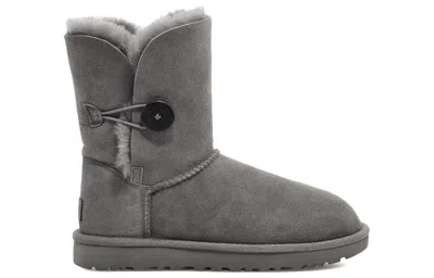 Ugg (wmns)  Bailey Button Ii Boot Fleece Lined Gray