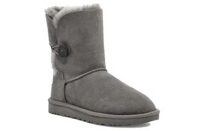 Ugg (wmns)  Bailey Button Ii Boot Fleece Lined Gray