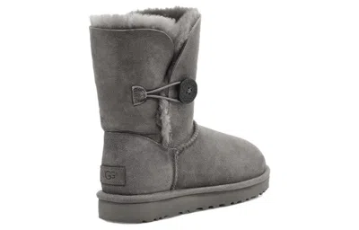 Ugg (wmns)  Bailey Button Ii Boot Fleece Lined Gray