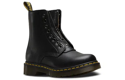 Dr. Martens 101 Smooth Combat Boots, In Black