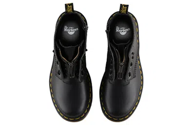 Dr. Martens 101 Smooth Combat Boots, In Black