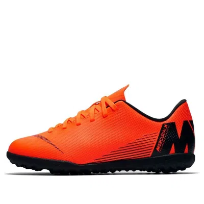 Nike (gs)  Mercurial Vapor 12 Club Tf 'total Orange Black' In Red