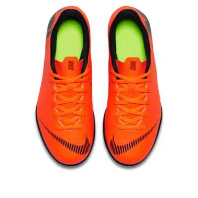Nike (gs)  Mercurial Vapor 12 Club Tf 'total Orange Black' In Red