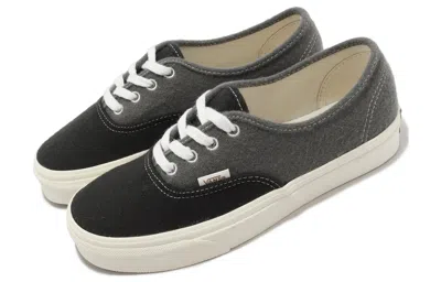 Vans Stitching Authentic Sneakers In Gray