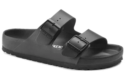 Birkenstock Arizona Exquisite Full-grain Leather Sandals In Black