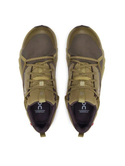 On W Cloudhoriz Sneakers In Brown