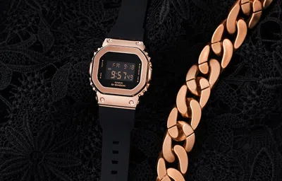 Casio G-shock Digital 'black Rose'