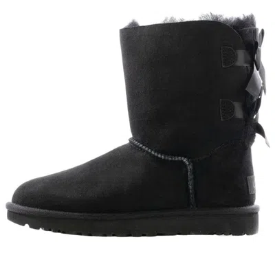 Ugg (wmns)  Mini Bailey Bow Ii Boot Fleece Lined Black
