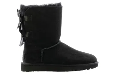 Ugg (wmns)  Mini Bailey Bow Ii Boot Fleece Lined Black