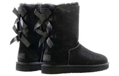 Ugg (wmns)  Mini Bailey Bow Ii Boot Fleece Lined Black