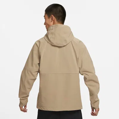 Nike Pro Vent Max Jacket 'khaki' In Pink