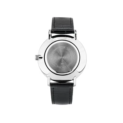 Casio Quartz Waterproof Blue Analog In Metallic