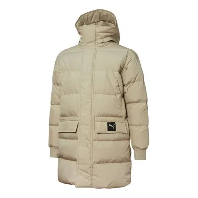 Puma Protective Down Puffer Jacket 'beige' In Neutral