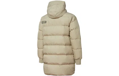 Puma Protective Down Puffer Jacket 'beige' In Neutral