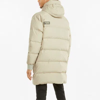 Puma Protective Down Puffer Jacket 'beige' In Neutral