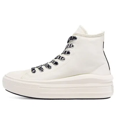 Converse (wmns)  Chuck Taylor All Star Move High 'archive Print Egret' In White
